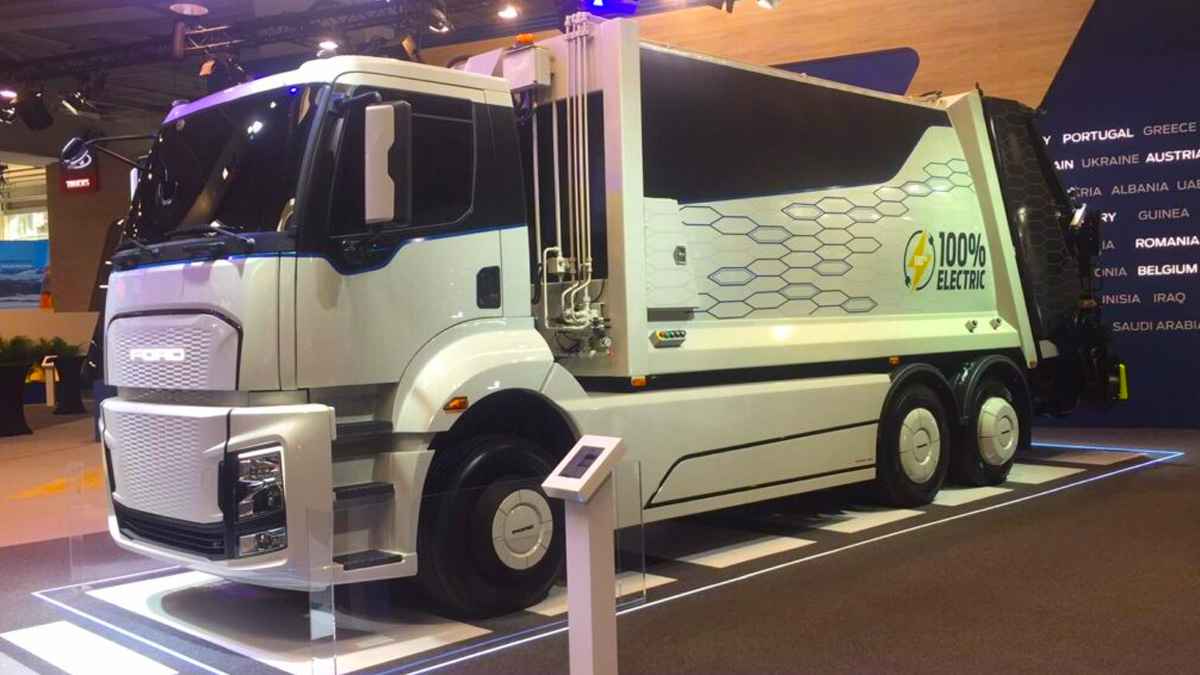 Ford Otosan Yüzde 100 Elektrikli Kamyonunu Tanıttı