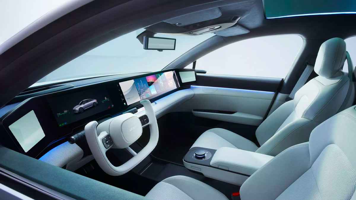 Honda ve Sony'nin Geliştirdiği İlk Elektrikli Otomobil Tanıtıldı 4 Honda ve Sony'nin İlk Elektrikli Otomobili Afeela