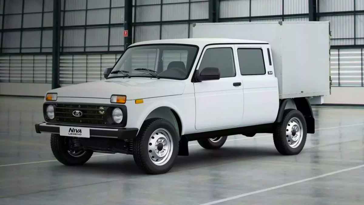 Lada Niva Legend'ın Hafif Ticari Versiyonları Tanıtıldı 5 Lada Niva Legend