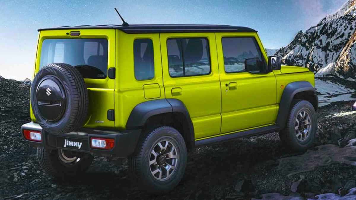 Suzuki Jimny'nin 5 Kapılı Versiyonu Tanıtıldı 5 Suzuki Jimny'nin 5 Kapılı Versiyonu