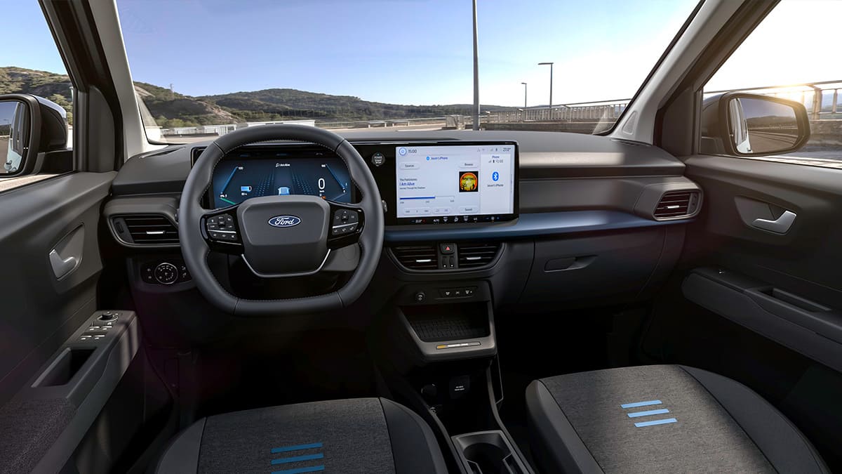 Ford E-Tourneo Courier Tanıtıldı 4 Ford E-Tourneo Courier özellikleri
