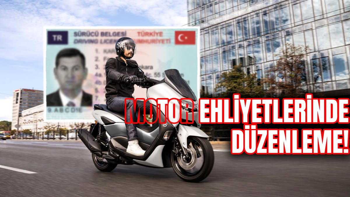 Motor Ehliyetlerinde Yeni Düzenleme! Otomobil Ehliyeti ile 125 Cc’ye Kadar Motosikletler Kullanılabilecek
