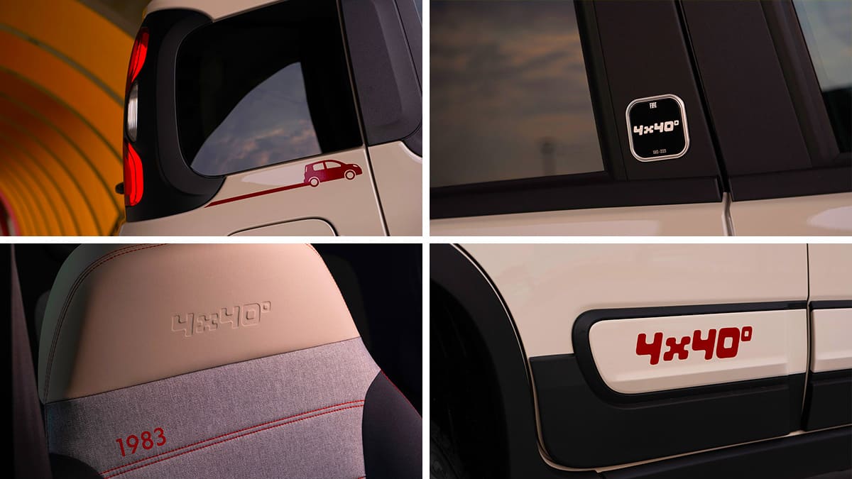 Sınırlı Sayıda Üretilecek Fiat Panda 4×40° Tanıtıldı 4 Fiat Panda 4×40° Limited Edition