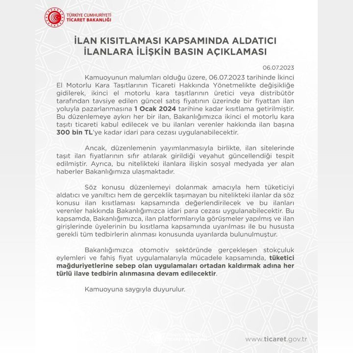 Yanıltıcı İlan Verenlere Para Cezası Uygulanacak! 3 Yanıltıcı İlan Verenlere Para Cezası Uygulanacak!