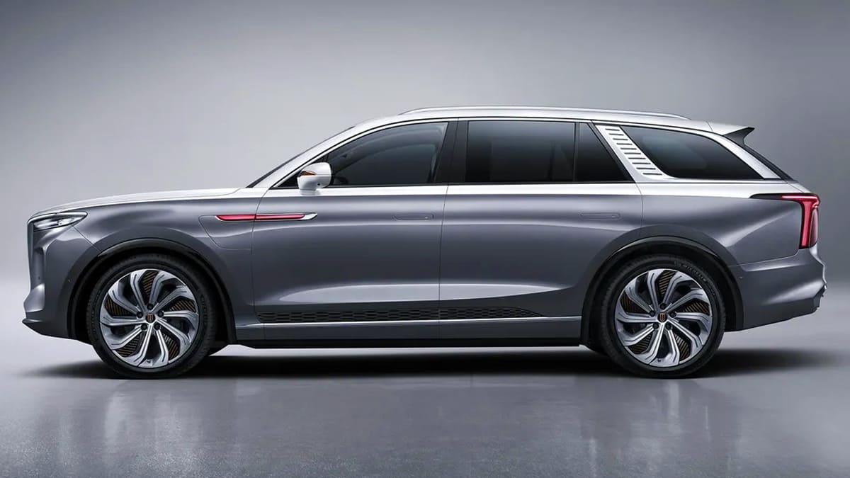 Lüks Çinli Elektrikli Hongqi E-Hs9 Fiyatı ve Özellikleri 6 Çinli Elektrikli Hongqi E-HS9 Fiyatı ve Özellikleri