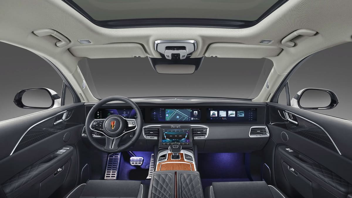 Lüks Çinli Elektrikli Hongqi E-Hs9 Fiyatı ve Özellikleri 4 Lüks Çinli Elektrikli Hongqi E-HS9