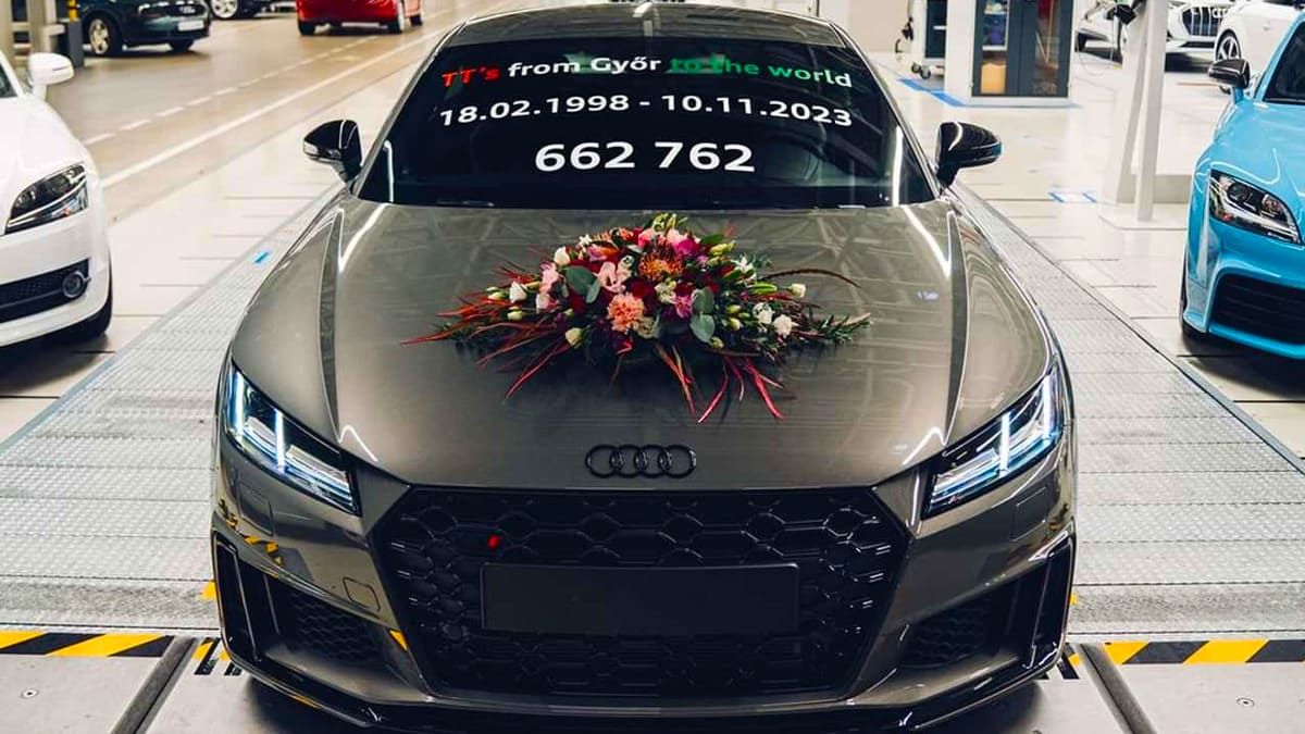 Audi TT'nin 25 Yıllık Serüveni Son Buldu