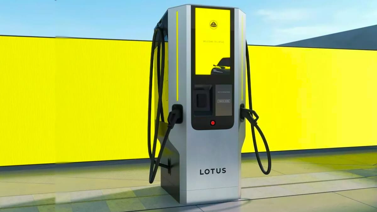 Lotus, Yenilikçi Şarj İstasyonunu Tanıttı: 5 Dakikada 142 Km Menzil Sunuyor! 3 şarj cihazı