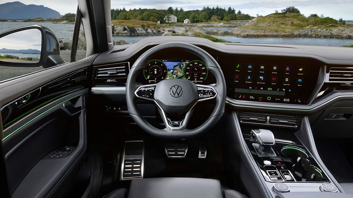 Yenilenen Volkswagen Touareg Türkiye'de Satışa Sunuldu 9 touareg kokpit