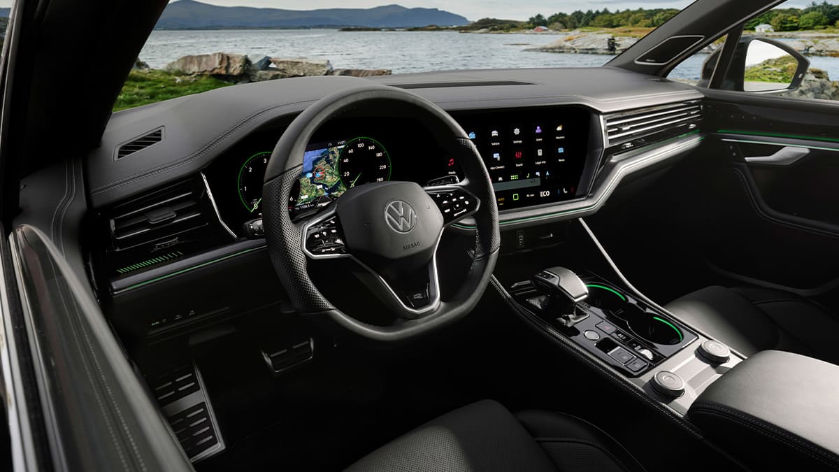 Yenilenen Volkswagen Touareg Türkiye'de Satışa Sunuldu 8 touareg konsol