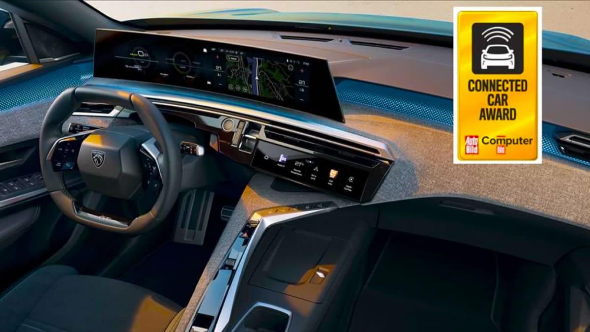 Peugeot Panoramik I-Cockpit, 2023 Bağlantılı Araç Ödülü’nü Kazandı