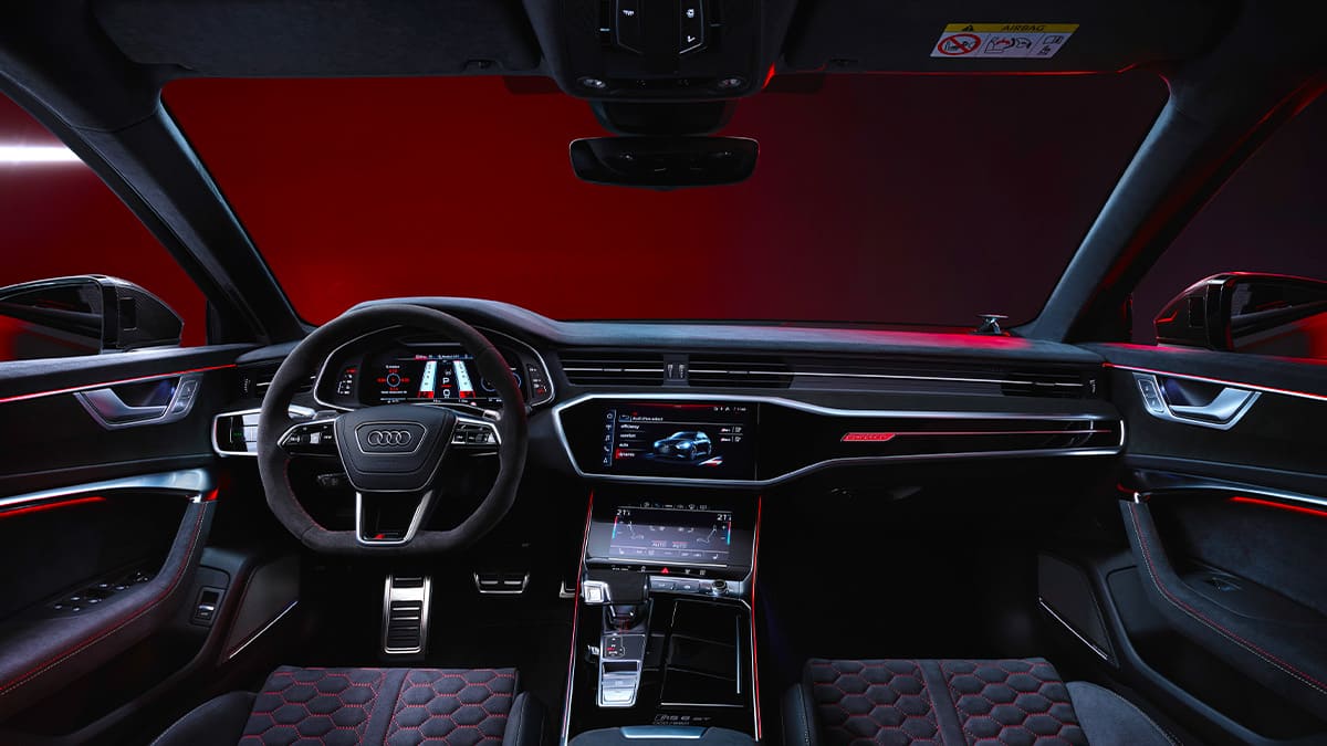 Efsanevi Rs Serisinin Yeni Üyesi: Audi Rs6 Avant Gt 5 Audi RS 6 Avant GT kokpit