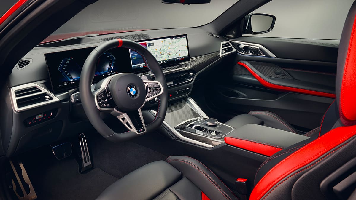 Yeni Bmw 4 Serisi Coupe ve Cabrio Satışa Sunuldu 6 2024 BMW 4 Serisi kokpit