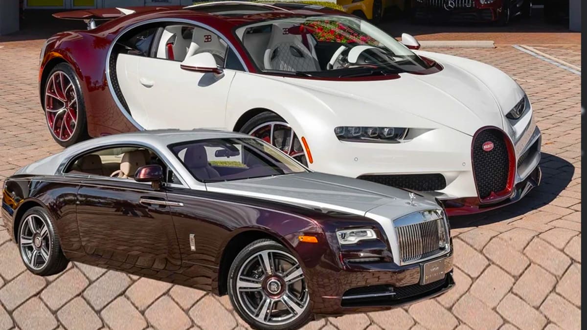 Bugatti Chiron Alan bir Kişiye, 2018 Rolls-Royce Hediye