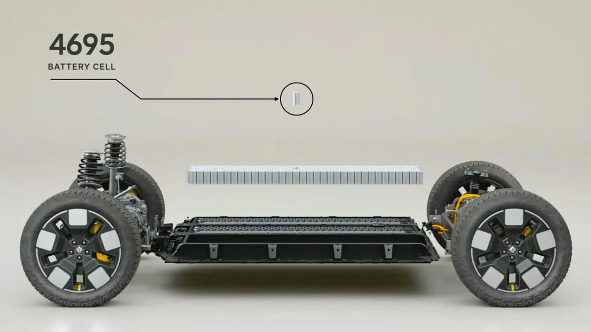 Rivian R2, R3 ve R3X Modellerini Tanıttı 6 Rivian R2 batarya paketi
