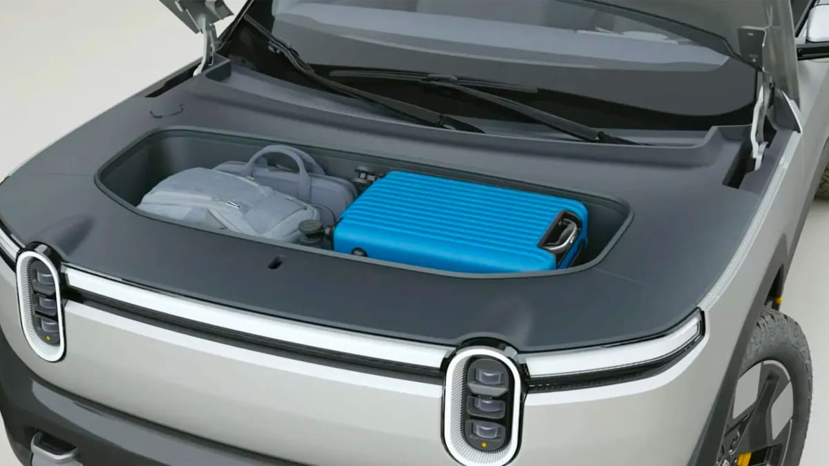 Rivian R2, R3 ve R3X Modellerini Tanıttı 3 rivian r2 bagaj