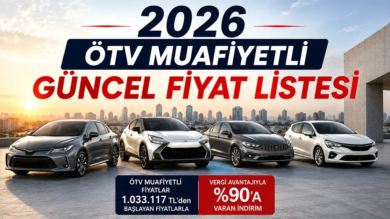 Ağustos 2026 Model ÖTV Muafiyetli Araç Fiyatları